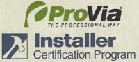 ProVia Installer Certification